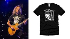 HOT SALE ! Taylor Swift Is A CIA Psyop Metallica Funny Meme Unisex Graphic Tee