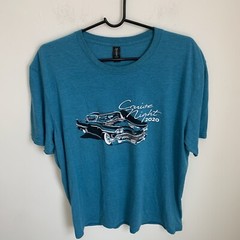 Car T Shirt Sz XL Unisex Classic Ohio Cruise Night 2020 Anvil Tee Tri Blend Soft