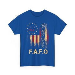Funny Fafo Trump Shirt President 47 Trump Fafo American Flag T-Shirt