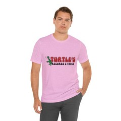 Vintage Turtles Record & Tapes Store Logo Unisex Jersey Short Sleeve T-Shirt