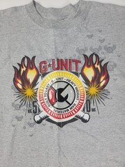 NWT Vintage G-Unit Heavyweight 50 Cent Rap Music Shirt Sz Large NOS Rare Acrylic
