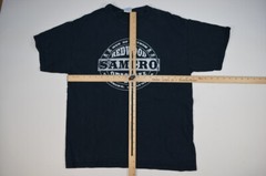 SOA Sons Of Anarchy TV Show Samcro Redwood Faded T-Shirt Size Large Black
