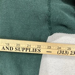 Vintage 90s Thermal Heavyweight Waffle Henley T-Shirt Men XL Hunter Green Y2k