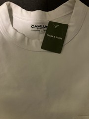 CAHLUMN Heavy Weight Jersey Pocket T-Shirt Size Large Made in Japan Oversized
