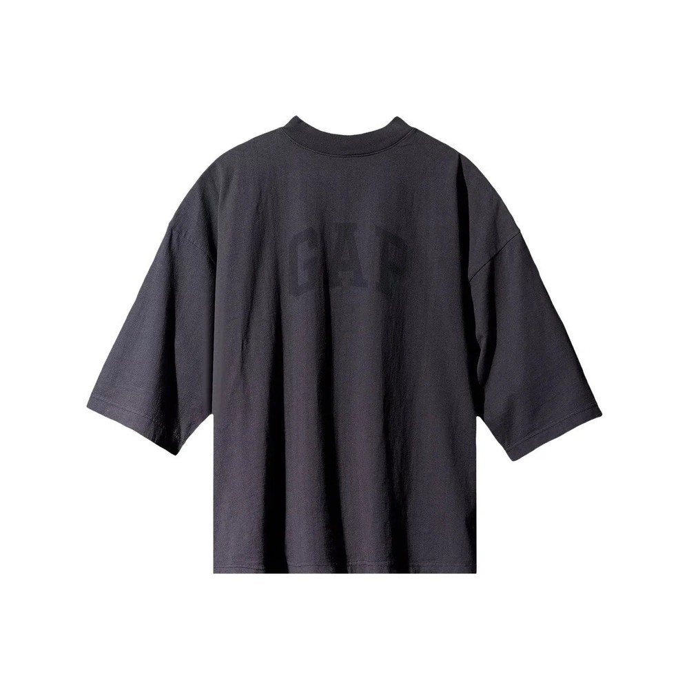 Yeezy Gap Balenci 3/4 Tee Dove Color Black Size Medium NIB
