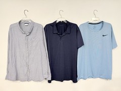 Lot of 6 Nike Under Armour Gap Columbia & Peak Velocity Men’s Shirt Size 2XL Tee