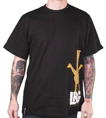 LRG Black or White Eat Your Greens Giraffe Shaped Bong Rasta Safari T-Shirt NWT