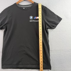 Puma BMW Motorsport M Series Black Graphic T-Shirt Mens Medium Short Sleeve Tee