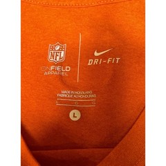 Denver Bronco Nike Dri-Fit Tee NFL Big Mascot Graphic On Field Men’s Size Large