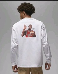 NWT Jordan Flight MVP 85 Long Sleeve T-Shirt Wheaties LARGE