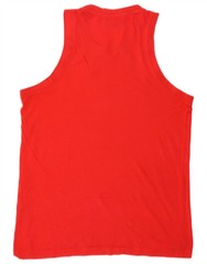 Kappa Mens Vest Top XL Red Cotton BN36