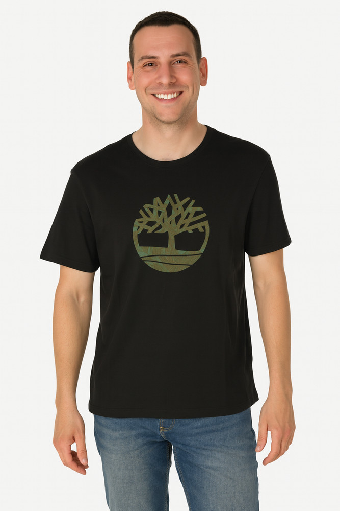 MENS SHORT SLEEVE T-SHIRT TIMBERLAND LOGO PRINT ART. TB0A6DTS