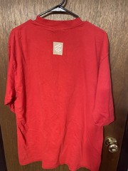 Vintage Rocawear Logo T Shirt Mens XXL Red Big Logo Y2K Hip Hop Streetwear Tee