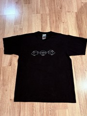 Vintage 2000s JNCO Five-0 Mugshot Black Shirt EXTREMELY RARE Size Medium See HTF