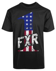 FXR American Flag Number One New Men’s Shirt Strong Nation Liberal Cool Top Tees
