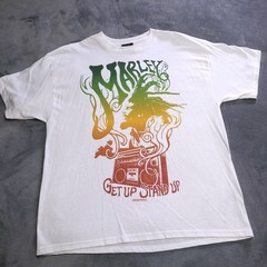 Bob Marley Boombox Reggae Music Shirt Size XL Bob Marley Zion Get Up Stand Up