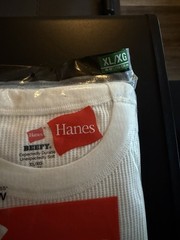 Supreme Thermal Crew And Pant White Size XL / XG Plus Bag. New In Wrapper. Nice!