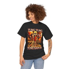 Tung Tung Tung Sahur Funny Meme Brainrot Humor Gen Z Unisex T-Shirt