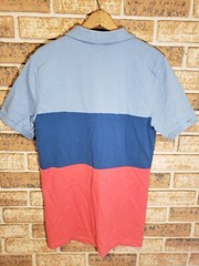 New with tag! Tri tone color Small Nike Polo shirt Blues And Red.