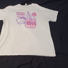 = HELLO KITTY T SHIRT SZ LARGE TEE F05-#126
