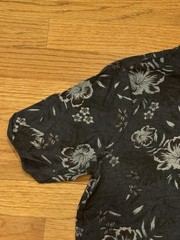 Free Planet Men’s Navy Blue Floral Short Sleeve T Shirt Size Small