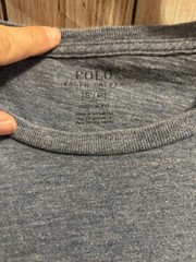 Polo Ralph Lauren Men’s S/P Classic Fit Blue Long Sleeve Crew Neck Logo Tee