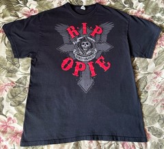 Sons Of Anarchy RIP Opie T Shirt Delta Pro Weight Black Graphic Tee XL