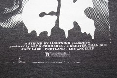 STRUCK Movie SHIRT Large Gray Short Sleeve Cotton Poly Blend Salt Lake Portland
