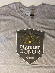 American Red Cross Platelet Donor Shield XL T-Shirt – Blood Donation Shirt