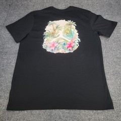 Jordan Shirt Mens XL Black Jumpman Floral Graphic Flight Essentials Nike Air Tee