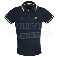Men’s Pole Kisses Hugs with Logo Embroidered & Print Neck Edges Fluo BAM1421B