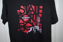SCHEELS CHANDLER ARIZONA STATE FORTY EIGHT 48 BLACK SHORT SLEEVE TSHIRT M -NWT