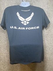 US Air Force Logo Mens No Size See Photos** Short Sleeve T Shirt Navy Blue