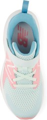 New Balance Kids Rave Run V2 Bungee – Glint Blue/Double Bubble – 13.5 Wide Littl