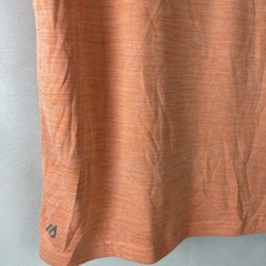Eddie Bauer Motion Men’s Tee Size Small Active Short Sleeve Cantaloupe Orange A2