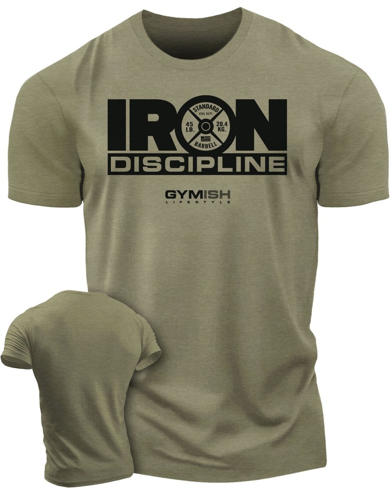 079. Iron Discipline Workout T-Shirt