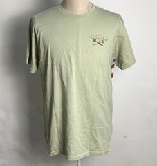 Dark Seas Men’s Pigment T-Shirt Glass Door Frosty Green Size L NWT