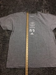 Adidas Shirt Mens Size XL Gray International 03 Go To Tee SS