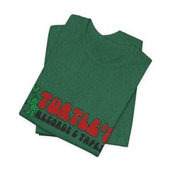 Vintage Turtles Record & Tapes Store Logo Unisex Jersey Short Sleeve T-Shirt