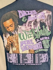 WIZ KHALIFA RAE SREMMURD DAZED AND BLAZED SUMMER TOUR 2018 Black T-shirt Size M