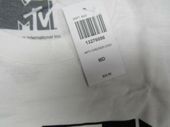 New MTV Music Television Mens S-M-L-XL-2XL-3XL White 90’s Style Shirt $22