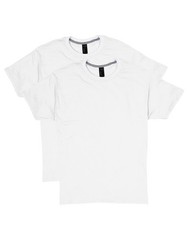 Hanes T-Shirt 2-Pack Men’s X-Temp Crewneck Short-Sleeve Wicking UPF Rated S-3XL