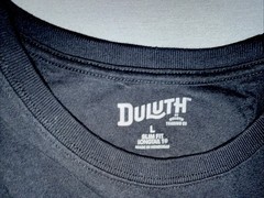 Duluth Trading Co Mens Longtail T T-Shirt Slim Fit Black Size Large