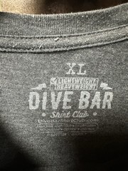 Dive Bar Underground Shanghai Tunnel Portland Oregon T-Shirt XL Gray