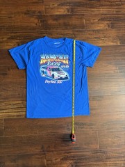Nascar daytona 500 racing tee size L measurements pictured