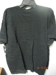 Athletic Works Men’s Black Cotton T-Shirt Size XL (46-48) LOT OF 2!