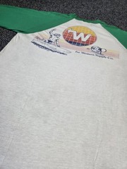 Vintage Ocean Pacific Shirt Raglan 80’s Size Medium Western Supply Co
