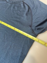 Lululemon 5 Year Basic Teal Green Crew Neck Short Sleeve T Shirt Medium Stretch