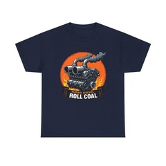 Turbo Diesel Roll Coal T-Shirt Graphic Tee for Truck Lovers Gift