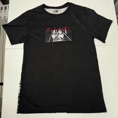 Japanese Disney Star Wars Darth Vader Comic Men’s Large Black Dark Side Force
